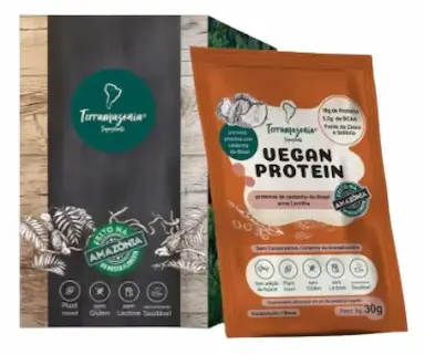 EVERYDAY VEGAN PROTEIN SACHê 30G TERRAMAZONIA 10 UNIDADES