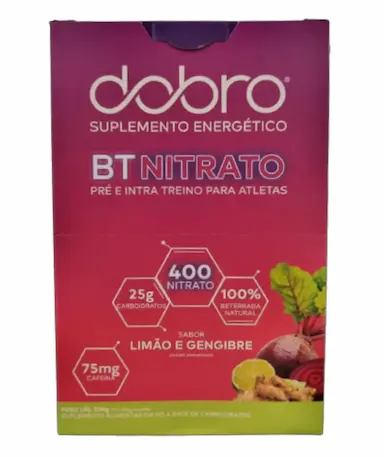 BT NITRATO LIMãO E GENGIBRE SACHê 30G DOBRO 10 UNIDADES