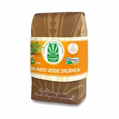 ERVA MATE VERDE ORGâNICA ALVORADA 300G