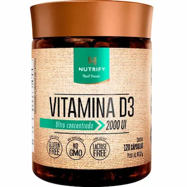 VITAMINA D3 NUTRIFY 120 CáPSULAS