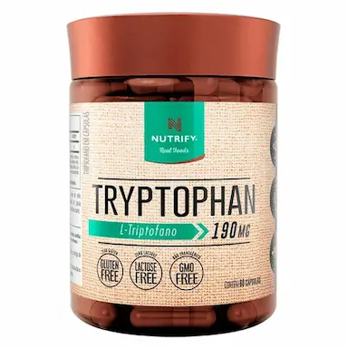 TRYPTOPHAN AMINOáCIDO NUTRIFY 60 CáPSULAS