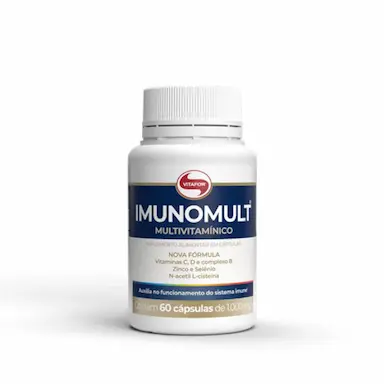 IMUNOMULT MULTIVITAMíNICO E MINERAIS VITAFOR 60 CáPSULAS