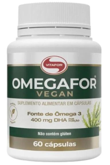 OMEGAFOR VEGAN 700MG VITAFOR 60 CáPSULAS