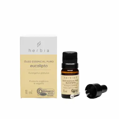 KIT 2X: ÓLEO ESSENCIAL DE EUCALIPTO HERBIA 10ML