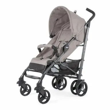 CARRINHO LITE WAY 3 BASIC DARK BEIGE - CHICCO