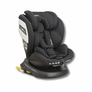 CADEIRA DE AUTO SUPRA 360° ISOFIX DE 0 A 36KG PRETO - KIDDO