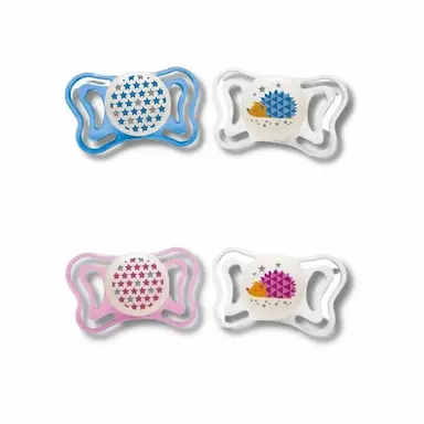 CHUPETA DE SILICONE PHYSIO LIGHT LUMI (16 - 36M) SORTIDO - CHICCO