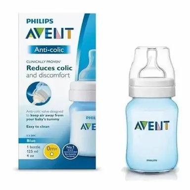 MAMADEIRA CLASSICA 125 ML AZUL (SCF812/17) - AVENT