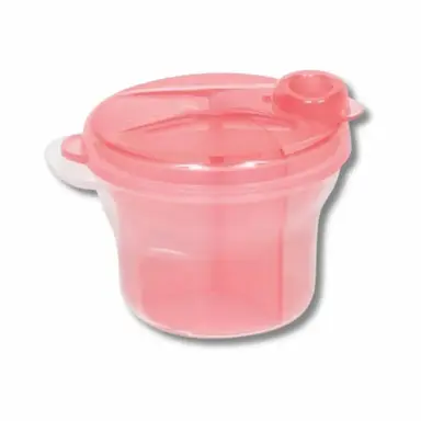 POTE PARA LEITE EM PO COM DIVISORIA ROSA - BUBA