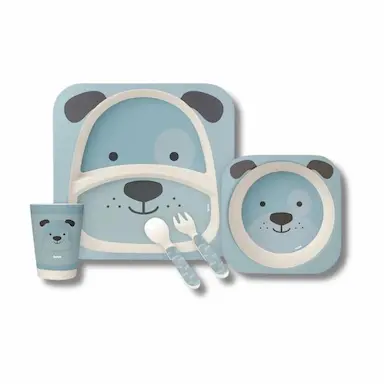 KIT DE REFEICAO EM BAMBU CACHORRO - BUBA