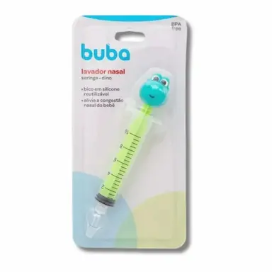 LAVADOR NASAL SERINGA DINO VERDE - BUBA