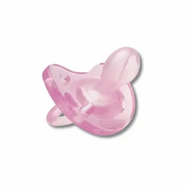 CHUPETA SOFT SILICONE TAM 2 (DE 16M À 36M) ROSA CLARO) - CHICCO