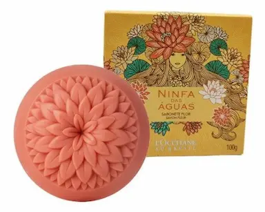 SABONETE FLOR NINFA DAS ÁGUAS L´OCCITANE 100G AU BRéSIL