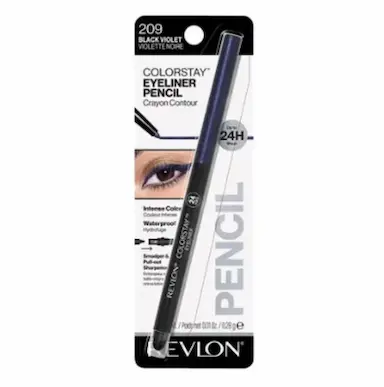 LáPIS PARA OLHOS COLORSTAY COR 209 BLACK VIOLET REVLON 0,28G LáPIS DELINEADOR