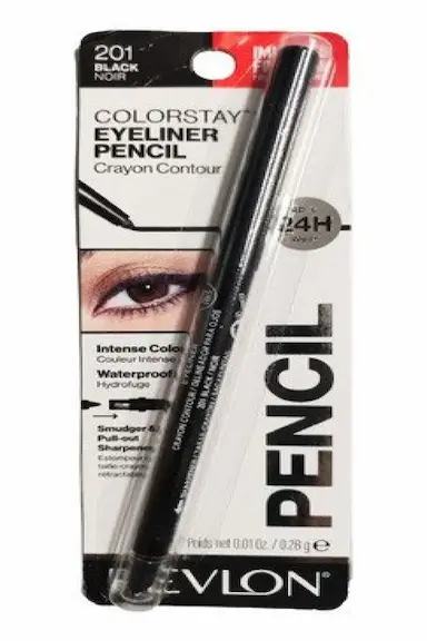 LáPIS PARA OLHOS COLORSTAY COR 201 BLACK REVLON 0,28G LáPIS DELINEADOR