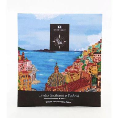 SACHê PERFUMADO MADRESSENZA 15G STA. TERRA LIMãO SICILIANO E PEôNIA