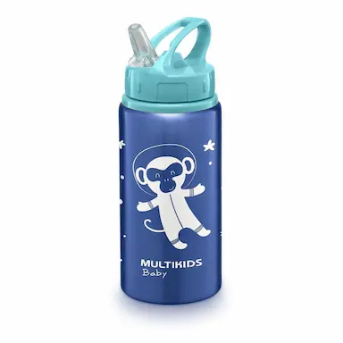 GARRAFINHA DE ALUMíNIO REFRESH AZUL MULTIKIDS BABY - BB1096 BB1096