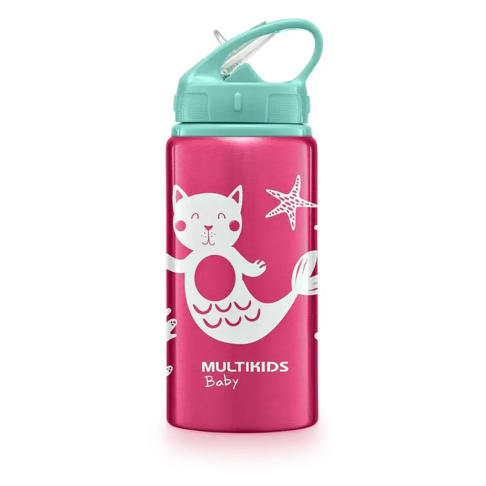 GARRAFINHA DE ALUMíNIO REFRESH 12+M ROSA MULTIKIDS BABY - BB1097 BB1097