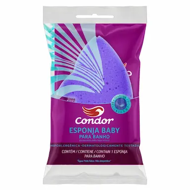 ESPONJA PARA BANHO BABY CONDOR