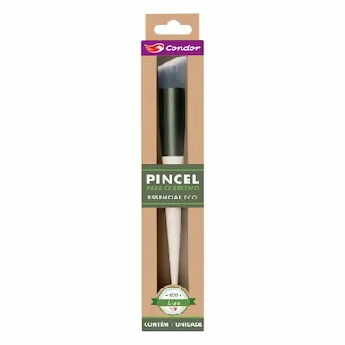 PINCEL PARA CORRETIVO CHANFRADO CONDOR ESSENCIAL ECO