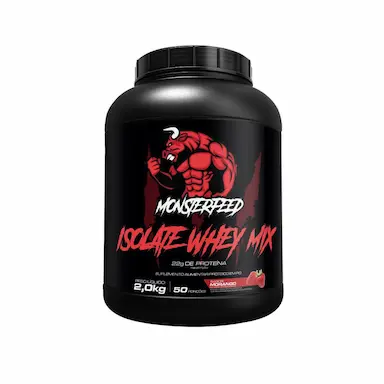 WHEY PROTEIN ISO PROTEIN BLEND (2KG) - MORANGO - MONSTERFEED