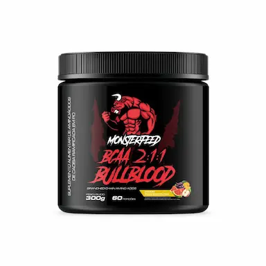 BCAA 2:1:1 BULLBLOOD (300G) - PONCHE DE FRUTAS - MONSTERFEED