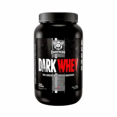 WHEY PROTEIN 100% DARK WHEY 1.2KG MORANGO INTEGRALMEDICA