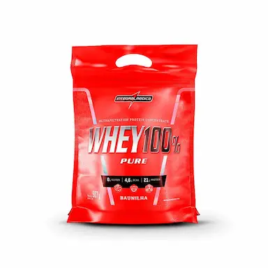 WHEY PROTEIN PURE WHEY 100% RF 907GR CHOCO INTEGRALMEDICA
