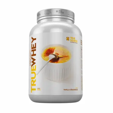 WHEY PROTEIN TRUE WHEY VANILLA CREME BRULEE 837G TRUE SOURCE