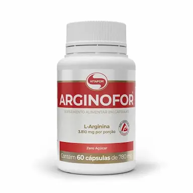 ARGINOFOR 60 CAPSULAS ARGININA 780MG VITAFOR