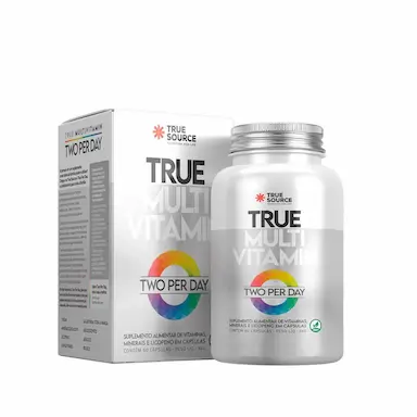MULTIVITAMINICO TRUE MULTIVITAMIN TWO PER DAY 60 CAPSULAS TRUE SOURCE