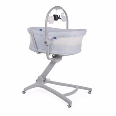 BERçO MOISéS PORTáTIL BABY HUG 4 IN 1 CHICCO CINZA