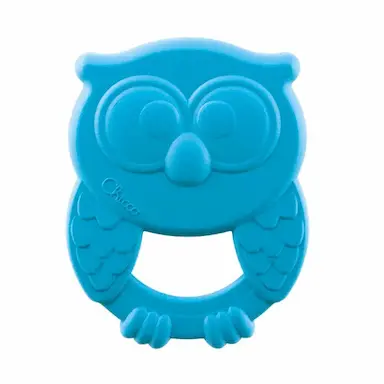 MORDEDOR MOCHO ECO CHICCO CORUJA AZUL