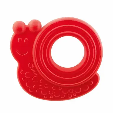 MORDEDOR MOLLY ECO CHICCO CARACOL VERMELHO