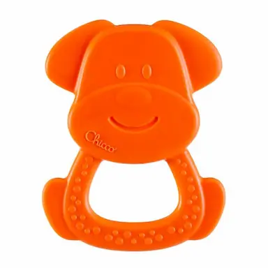 MORDEDOR CHARLIE ECO CHICCO CACHORRO LARANJA