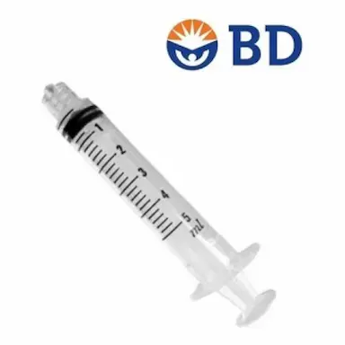 SERINGA 5ML S/ AGULHA LUER LOCK - BD - KIT C/ 100 UNIDADES