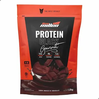 WHEY PROTEIN BLACK GOURMET POUCH 1,8KG NEW MILLEN Chocolate