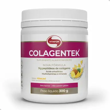 COLAGENTEK COLáGENO PELE CABELO E UNHA 300G VITAFOR Cranberry