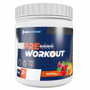 ENDURANCE PRé WORKOUT 900G NEW NUTRITION Beterraba COM Tangerina