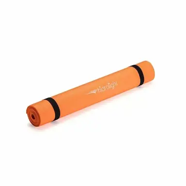 TAPETE DE EXERCíCIOS PARA ACADEMIA FITNESS YOGA E PILATES HIDROLIGHT Laranja