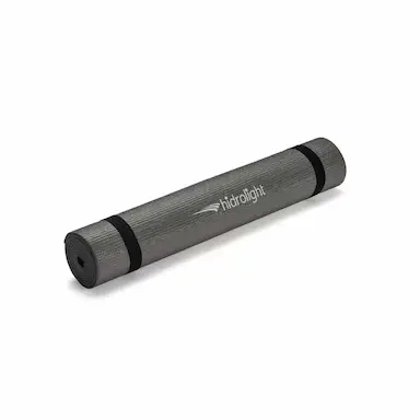 TAPETE DE EXERCíCIOS PARA ACADEMIA FITNESS YOGA E PILATES HIDROLIGHT Cinza