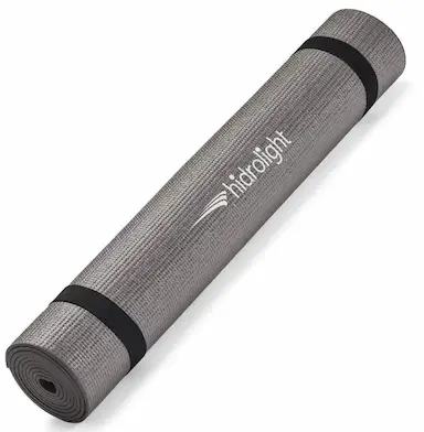 TAPETE DE EXERCíCIOS - ACADEMIA - YOGA E PILATES - FITNESS - HIDROLIGHT Cinza