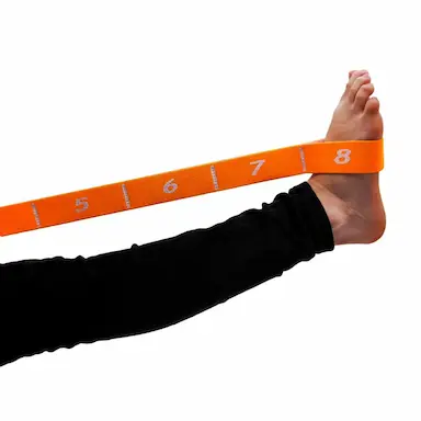FAIXA PARA ALONGAMENTO FISIOTERAPIA YOGA E PILATES - FUNCIONAL - FL70 - HIDROLIGHT LARANJA