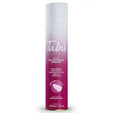 SECANTE PARA ESMALTE TABU 400ML