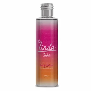 BODY SPLASH DEO TABU 250ML LINDA