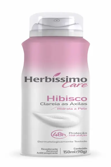 DESODORANTE AEROSSOL ANTITRANSPIRANTE HERBISSIMO CARE HIBISCO