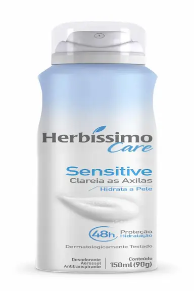 DESODORANTE AEROSSOL ANTITRANSPIRANTE HERBISSIMO CARE SENSITIVE