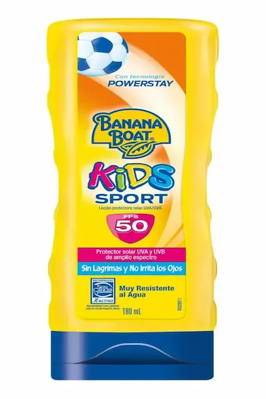 BANANA BOAT KIDS SPORT PROTETOR SOLAR FPS 50 180ML
