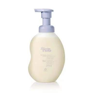 NATURA MAMAE BEBE SABONETE EM ESPUMA LIMPEZA RELAXANTE 200ML