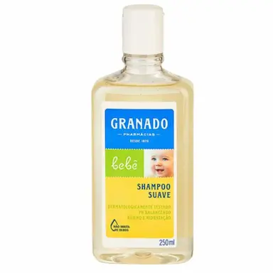 SHAMPOO SUAVE BEBê 250 ML - GRANADO